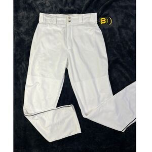 Wilson Baseball Pants Athletic Sport Performance White‎ Piped Classic Fit Medium